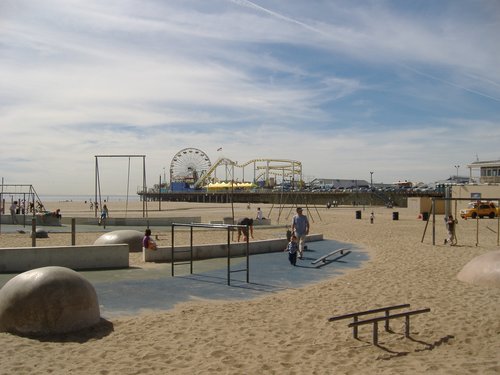 Pier von Santa Monica