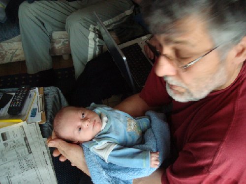 Und was ist mit meinem Opa? (fast 3 1/2 Wochen - 4.2.)